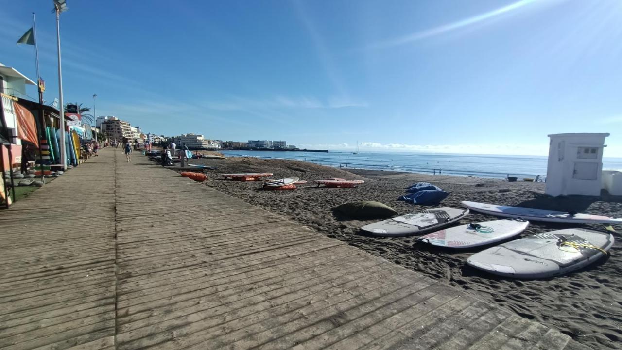 エル・メダノAlquilaencanarias-Medano "Halley", Terrace & Beachアパートメント エクステリア 写真